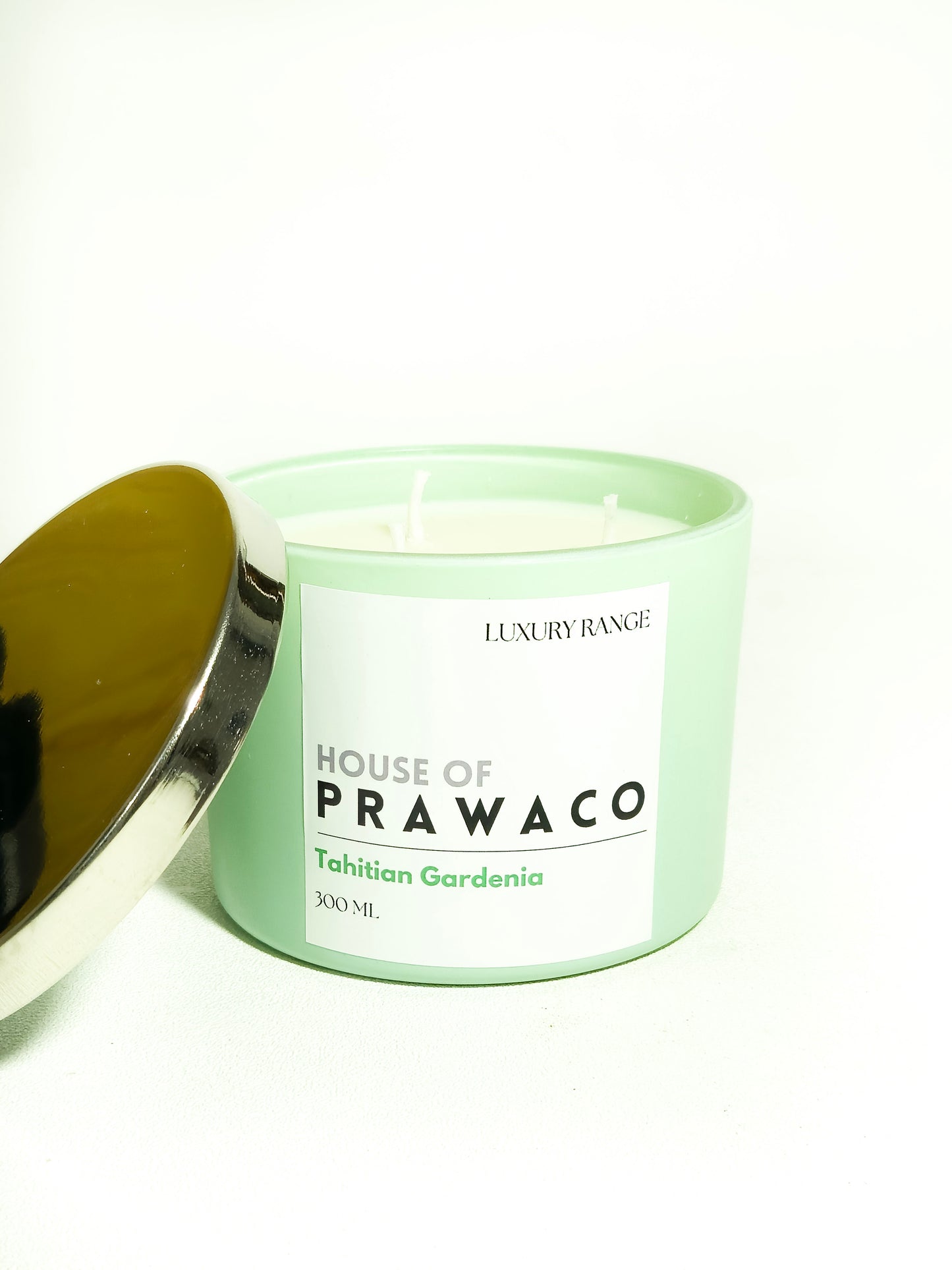 Tahitian Gardenia Pearl Luxury Candle